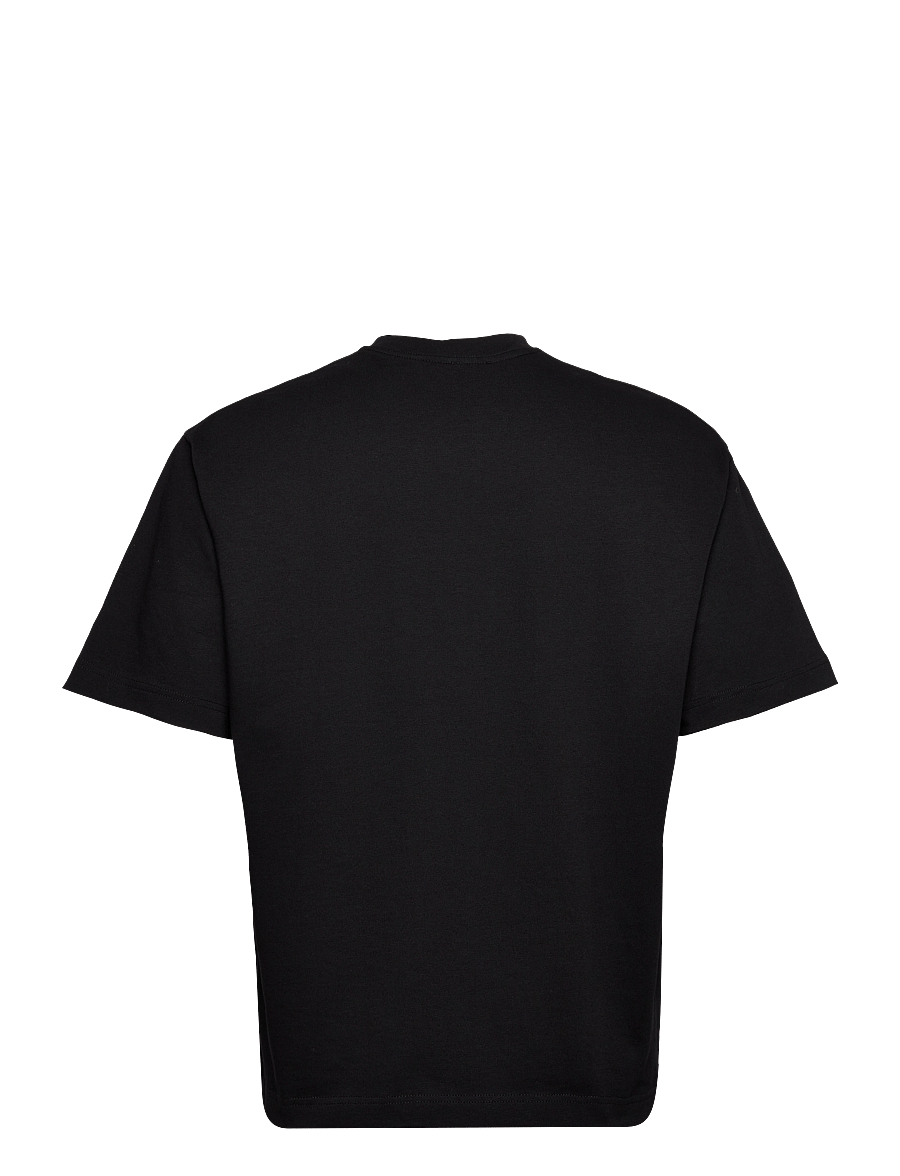 Filippa K - Heavy Crewneck Tee - short-sleeved t-shirts - black - 1