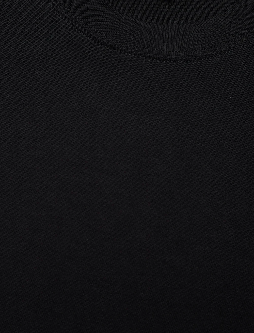 Filippa K - Heavy Crewneck Tee - kortärmade t-shirts - black - 2
