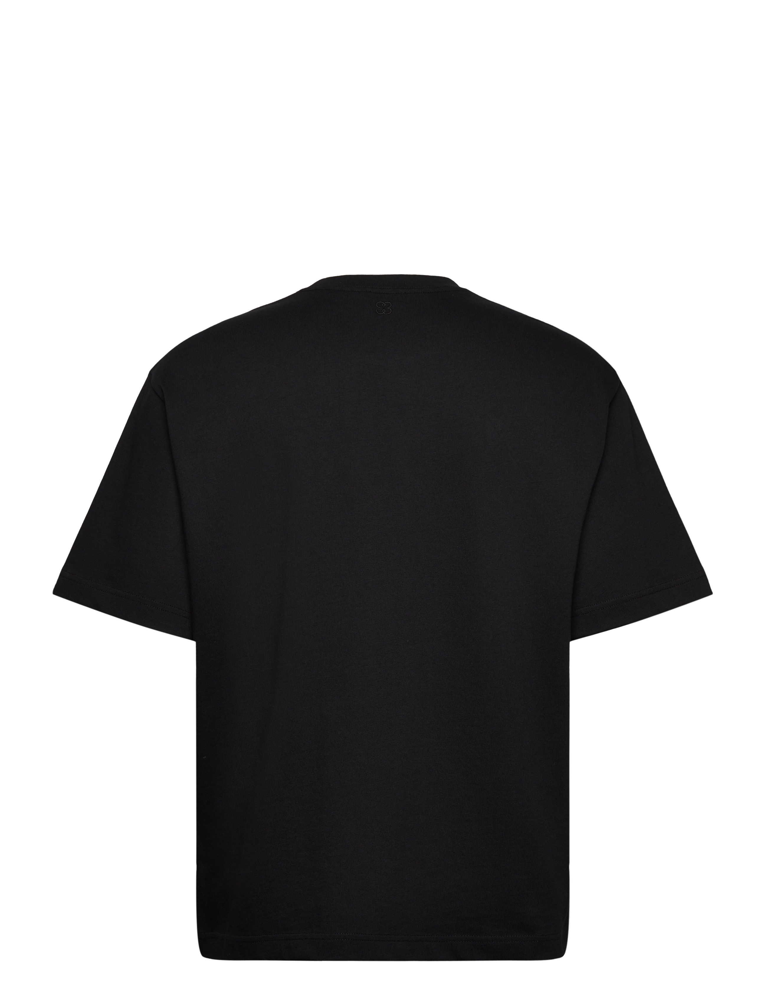 Filippa K - Heavy Crewneck Tee - basic t-shirts - black mono - 1