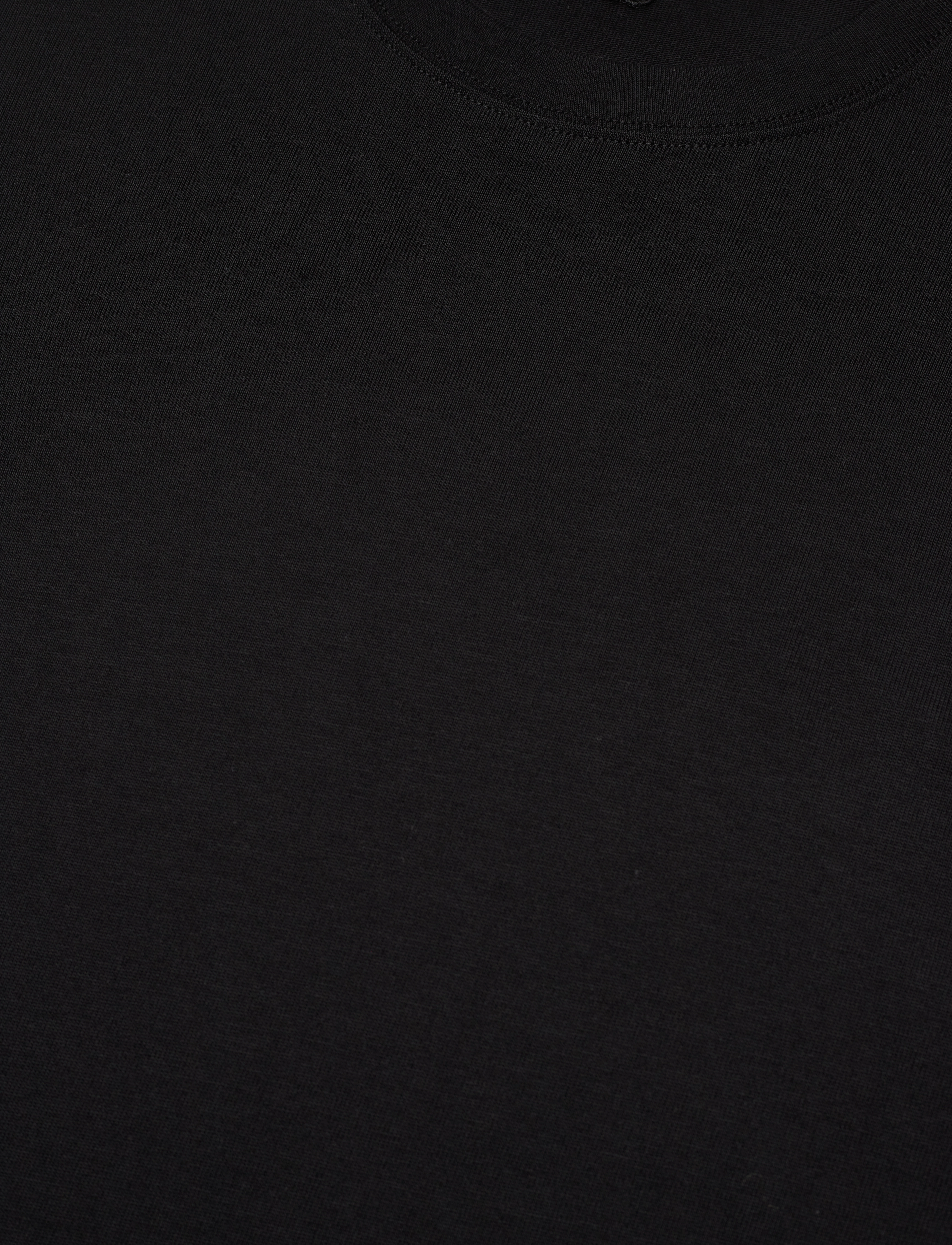 Filippa K - Heavy Crewneck Tee - basic t-shirts - black mono - 2