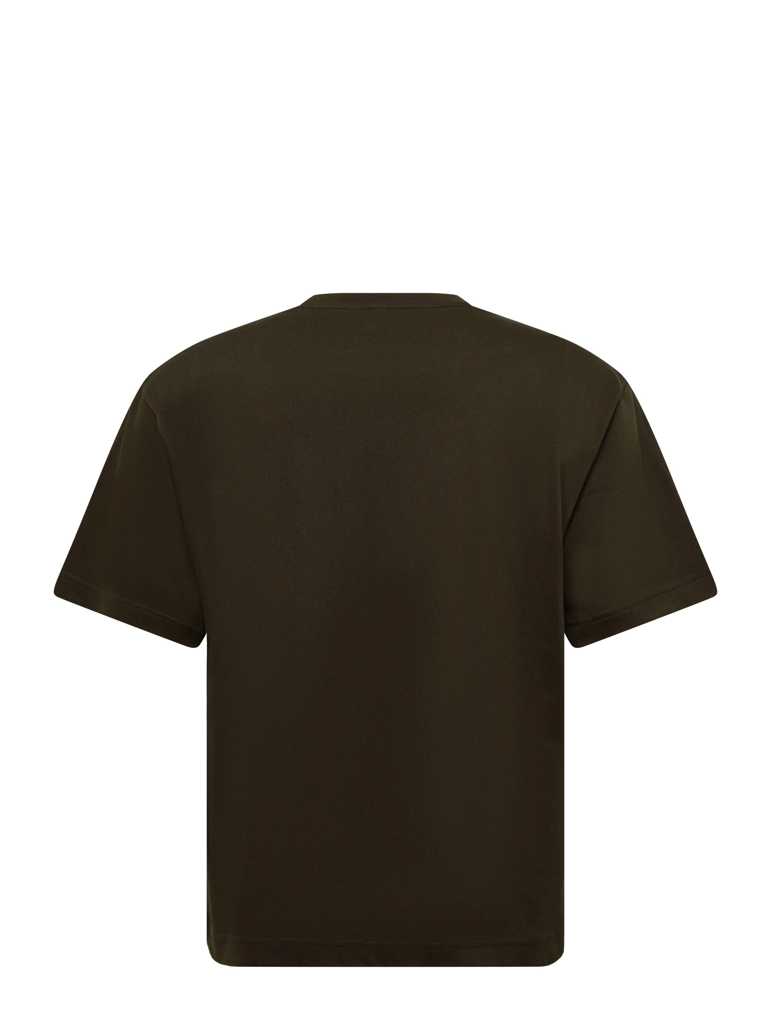 Filippa K - Heavy Crewneck Tee - short-sleeved t-shirts - golden brown - 1