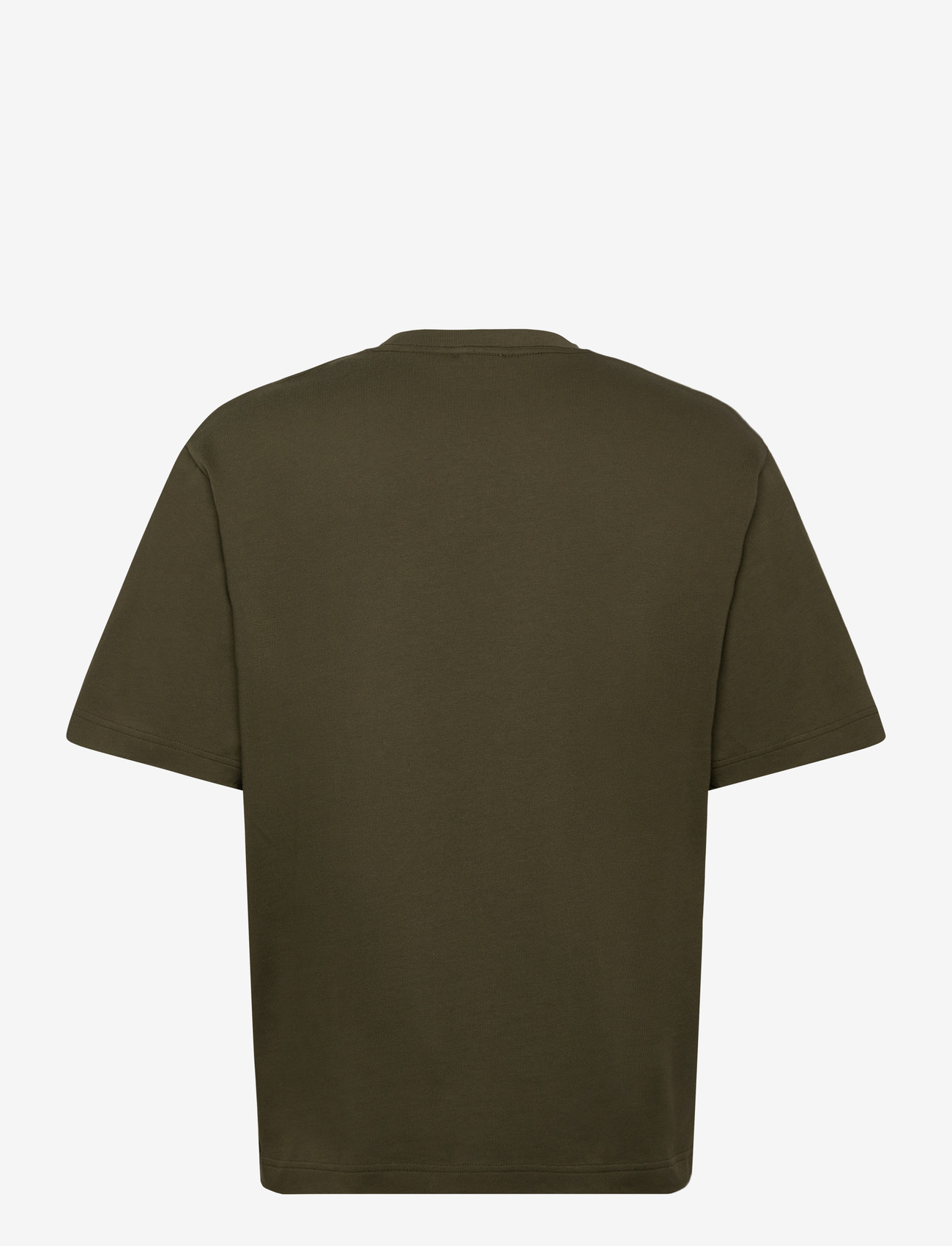 Filippa K - Heavy Crewneck Tee - stuttermarbolir - midnight green - 1