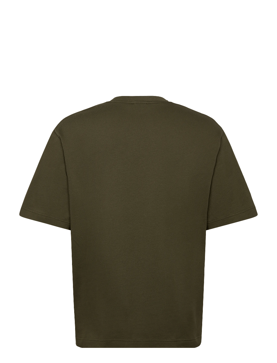 Filippa K - Heavy Crewneck Tee - lühikeste varrukatega t-särgid - midnight green - 2