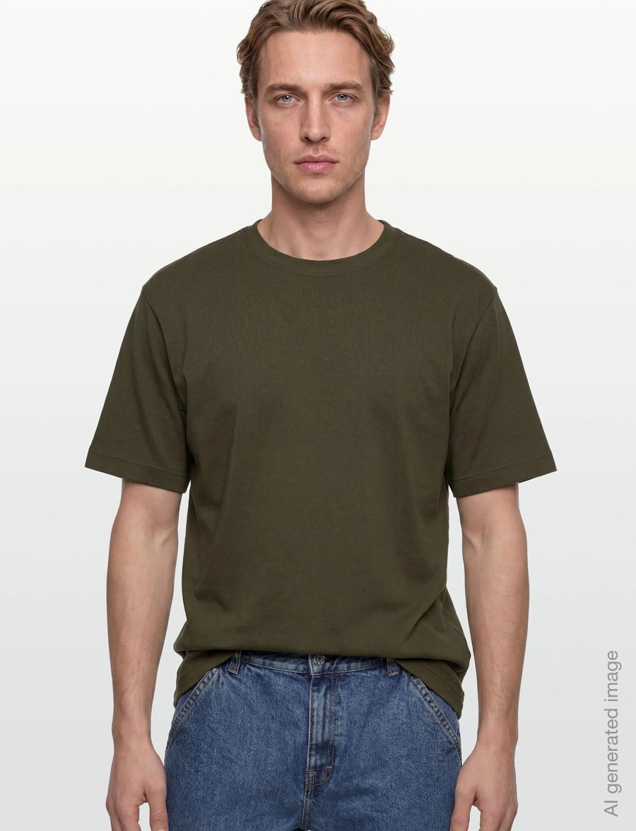 Filippa K - Heavy Crewneck Tee - lühikeste varrukatega t-särgid - midnight green - 3