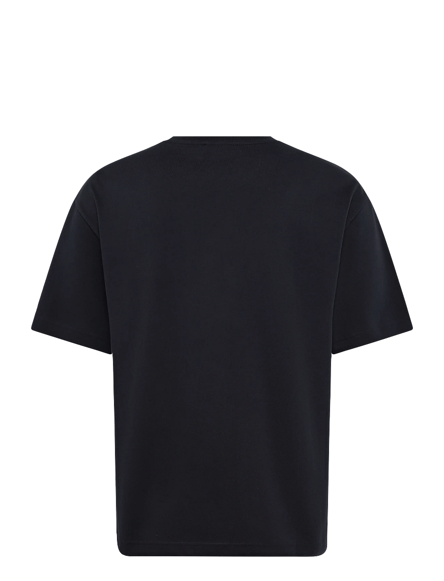 Filippa K - Heavy Crewneck Tee - kortärmade t-shirts - night blue - 1