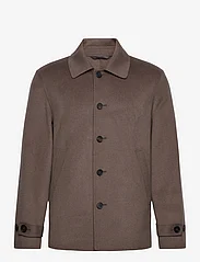 Filippa K - Wool Cashmere Jacket - vestes en laine - dark taupe - 0