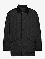 Quilted Jacket - BLACK