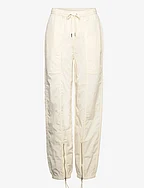 Light Functional Trousers - WHITE CHAL