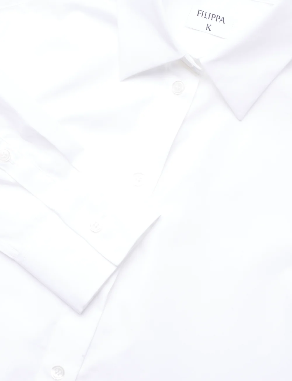 Filippa K - Jane Shirt - jeansskjortor - white - 2