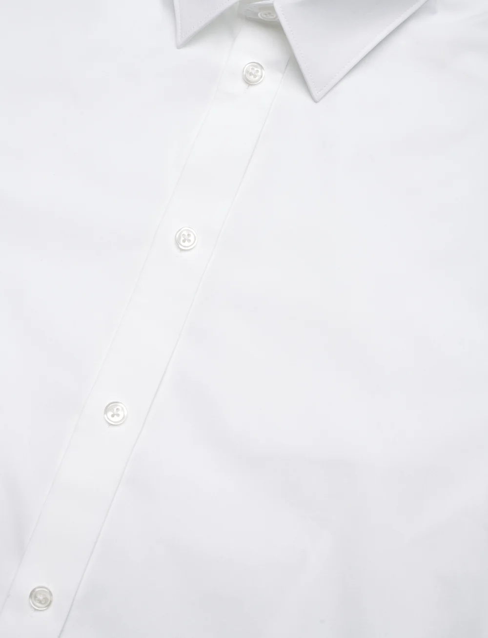 Filippa K - Paul Stretch Shirt - formelle skjorter - white - 3