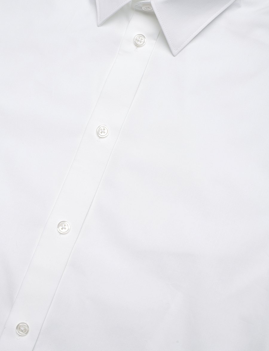 Filippa K - Paul Stretch Shirt - kostymskjortor - white - 3