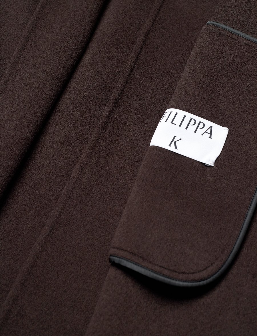 Filippa K - Alexa Coat - vinterjakker - dark chocolate - 4