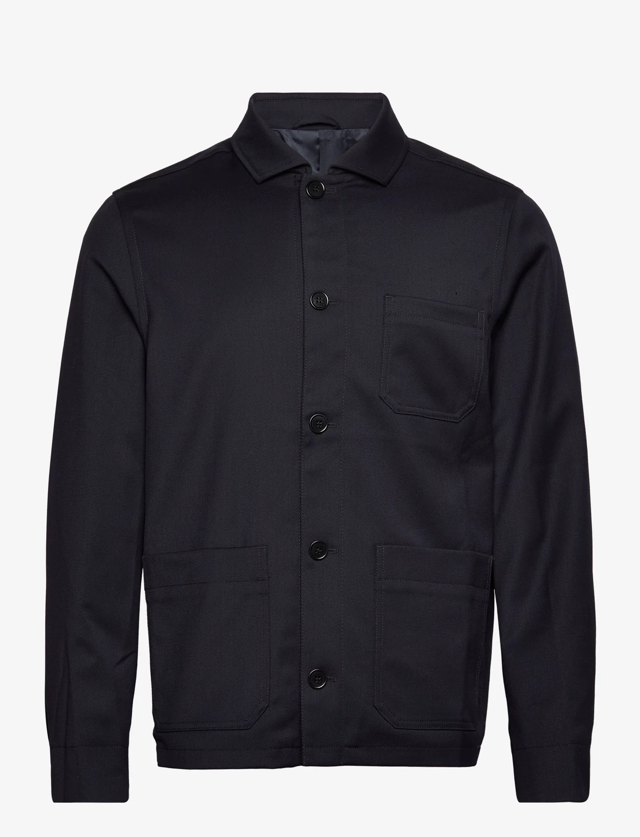 Filippa K - Louis Gabardine Jacket - basic skjorter - navy - 0