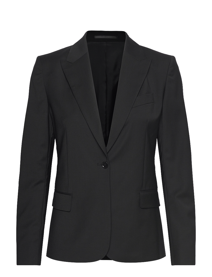 Filippa K - Sasha Cool Wool Blazer - einreihige blazer - black - 0