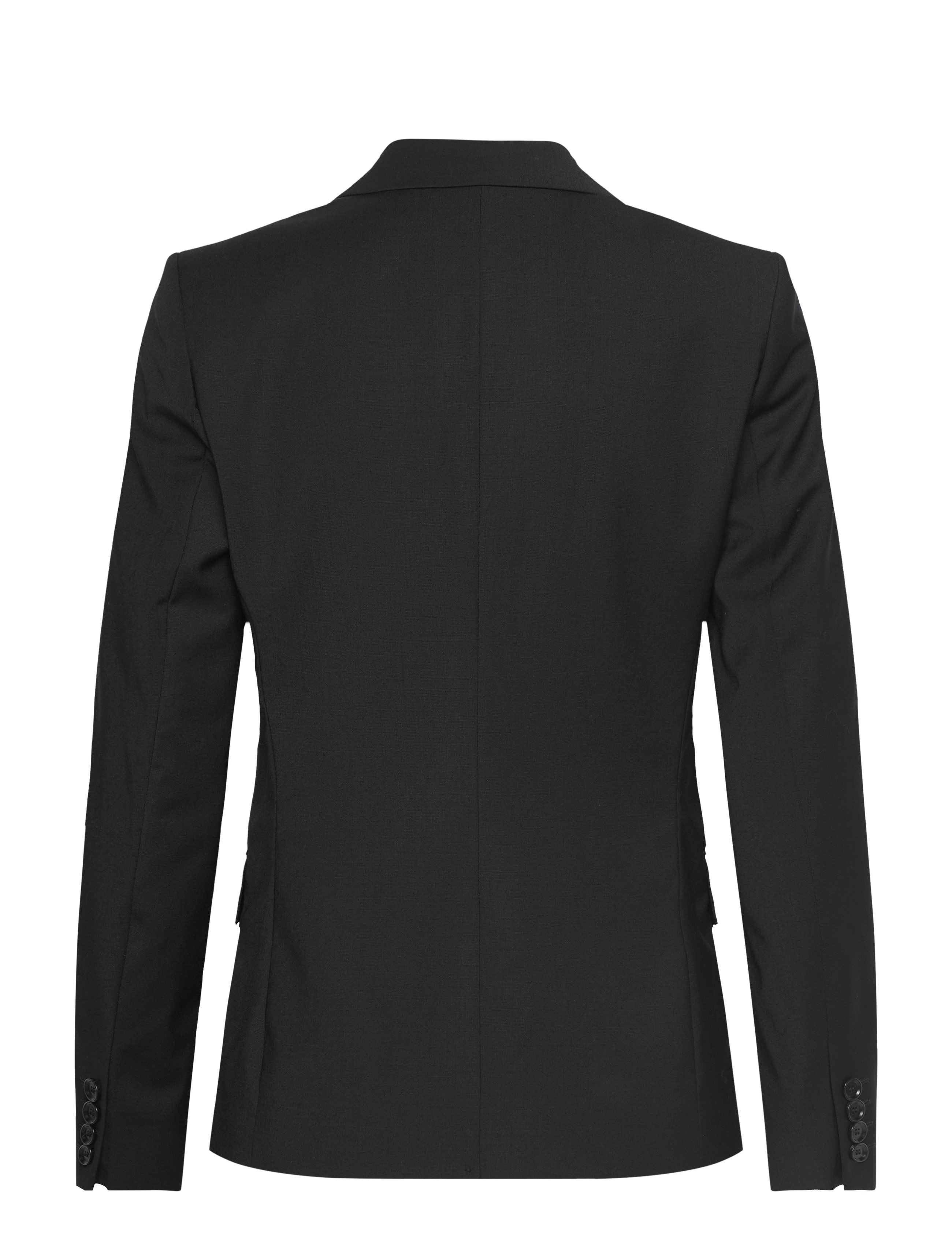 Filippa K - Sasha Cool Wool Blazer - yksiriviset bleiserit - black - 1