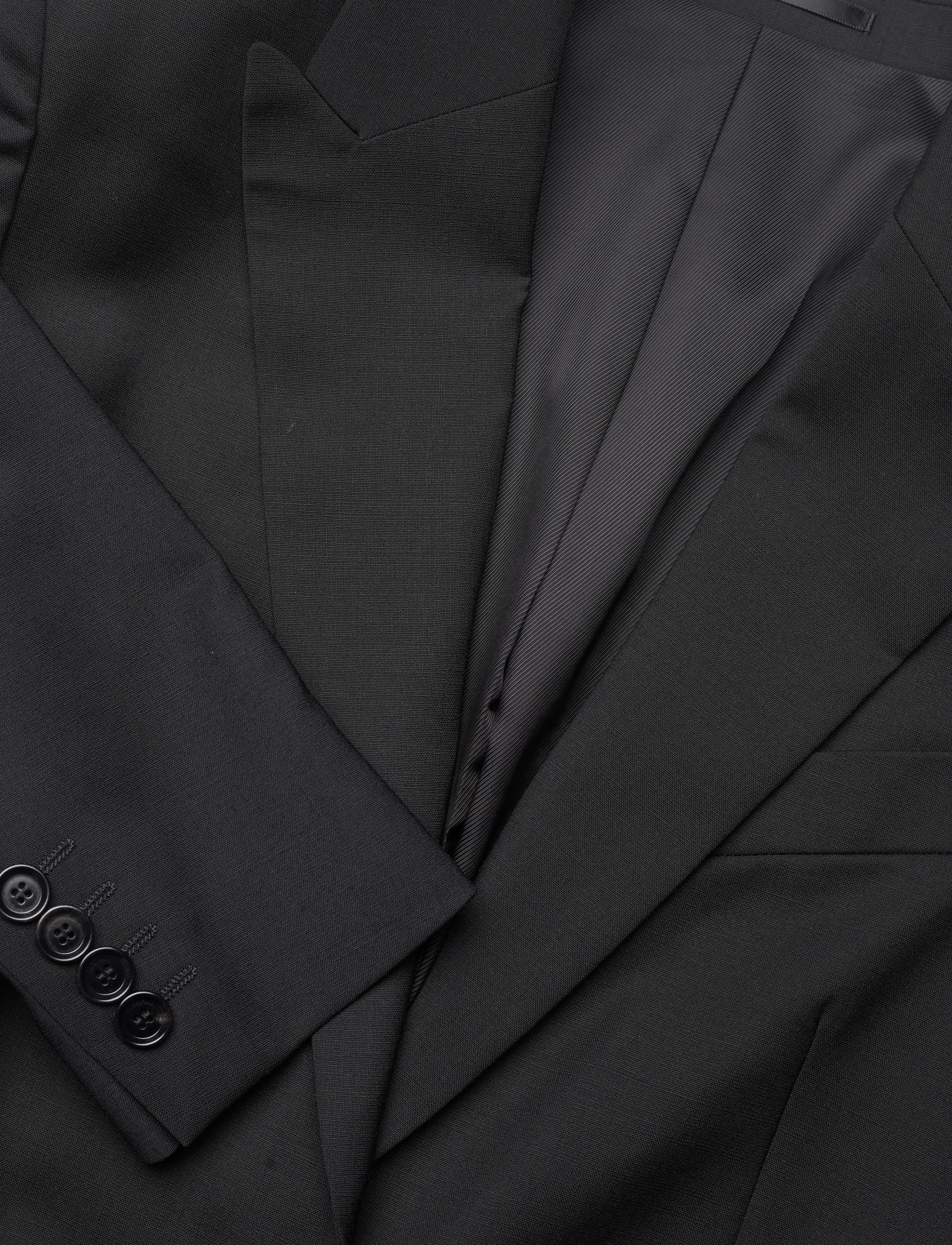 Filippa K - Sasha Cool Wool Blazer - yksiriviset bleiserit - black - 2