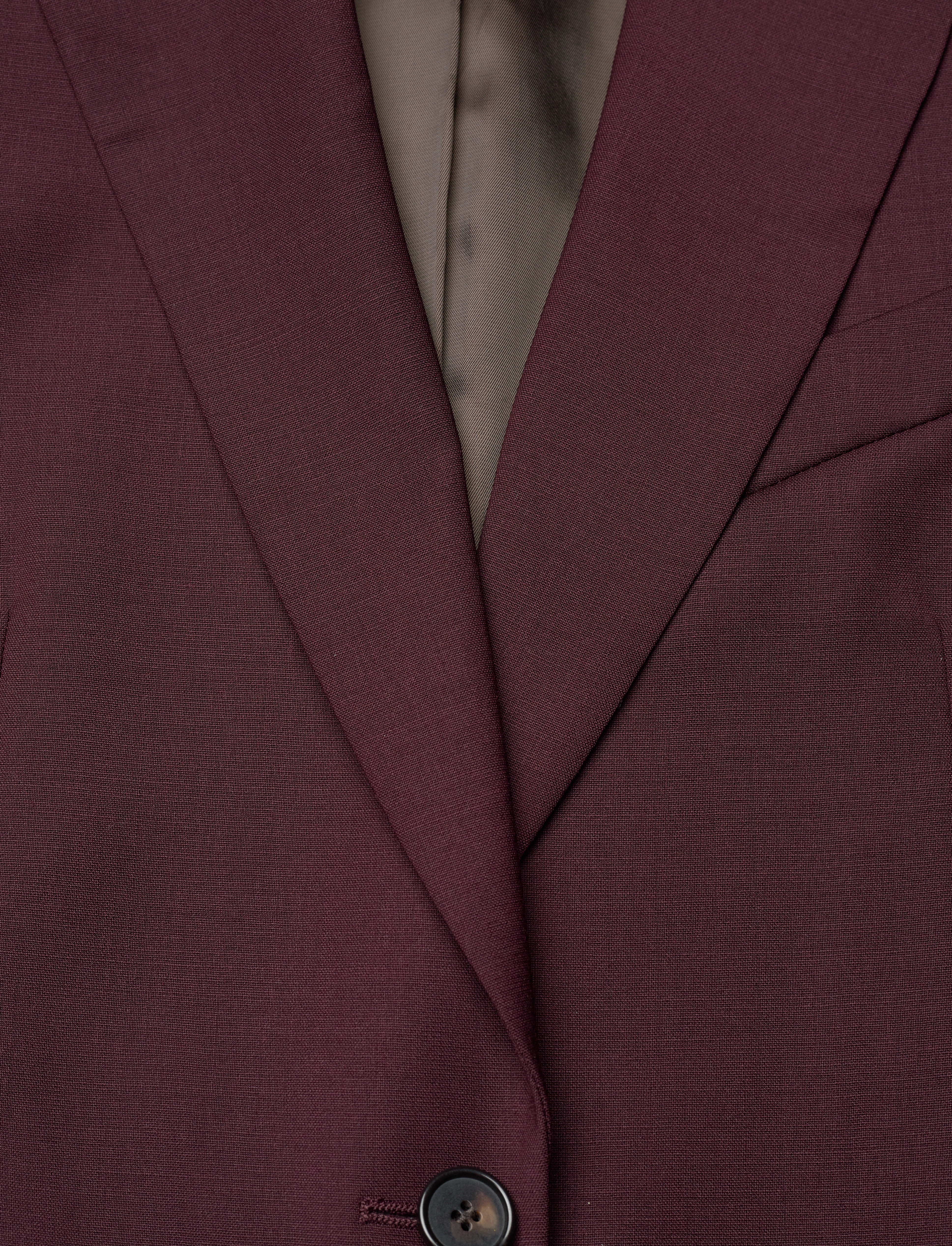 Filippa K - Sasha Cool Wool Blazer - Üherealised pintsakud - burgundy - 2