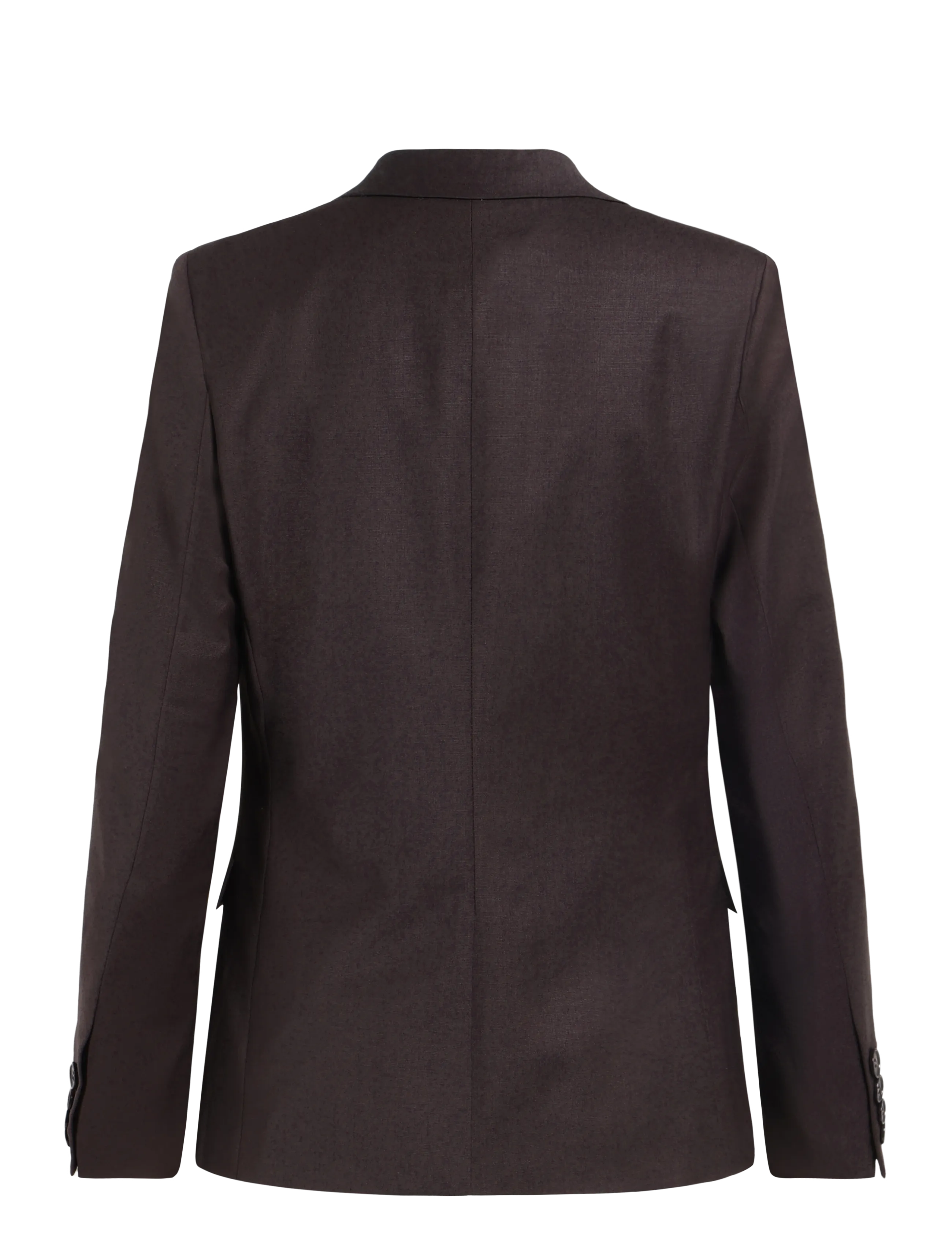 Filippa K - Sasha Cool Wool Blazer - enkeltradede blazere - dark chocolate - 1