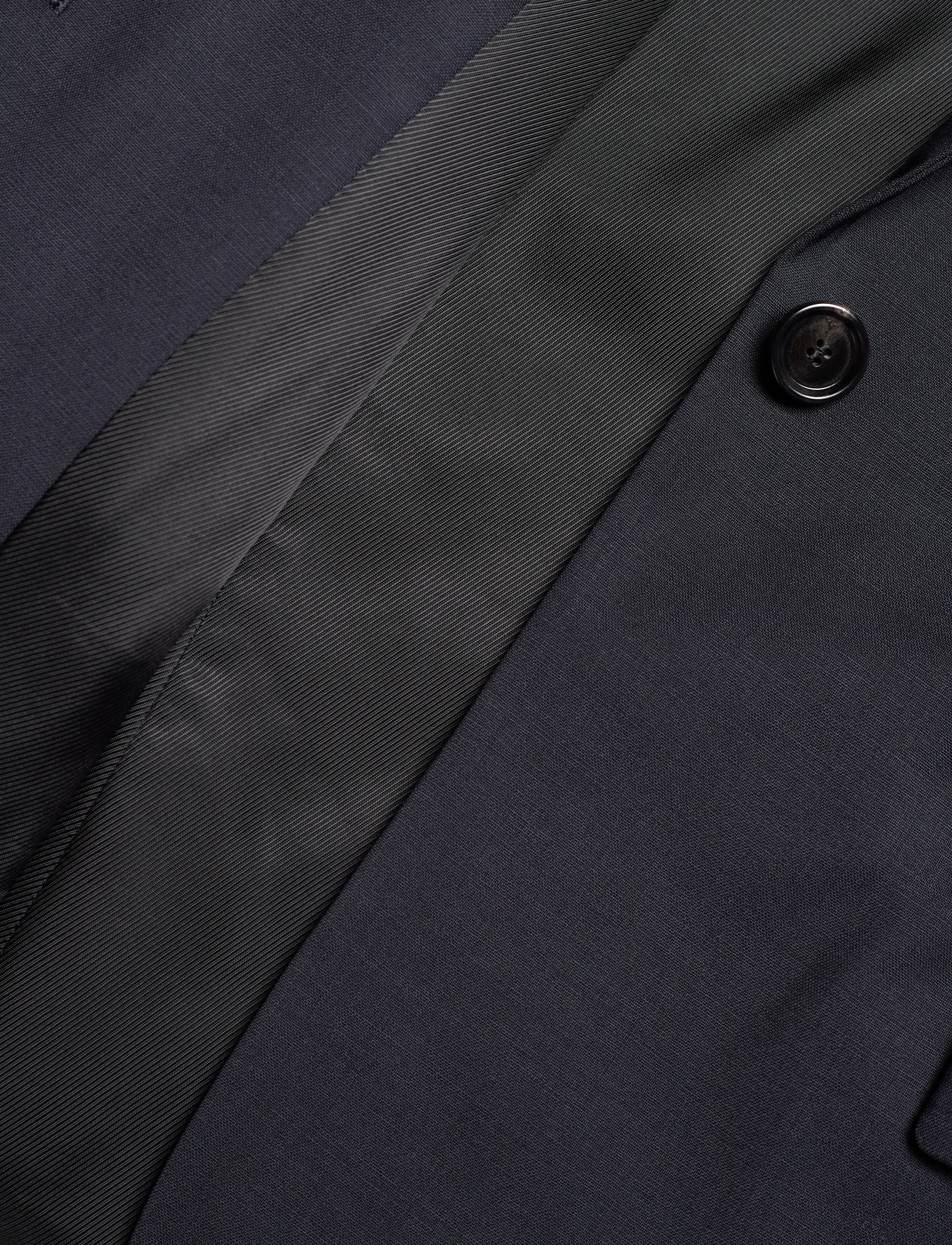 Filippa K - Sasha Cool Wool Blazer - enkelknäppta kavajer - dark navy - 4