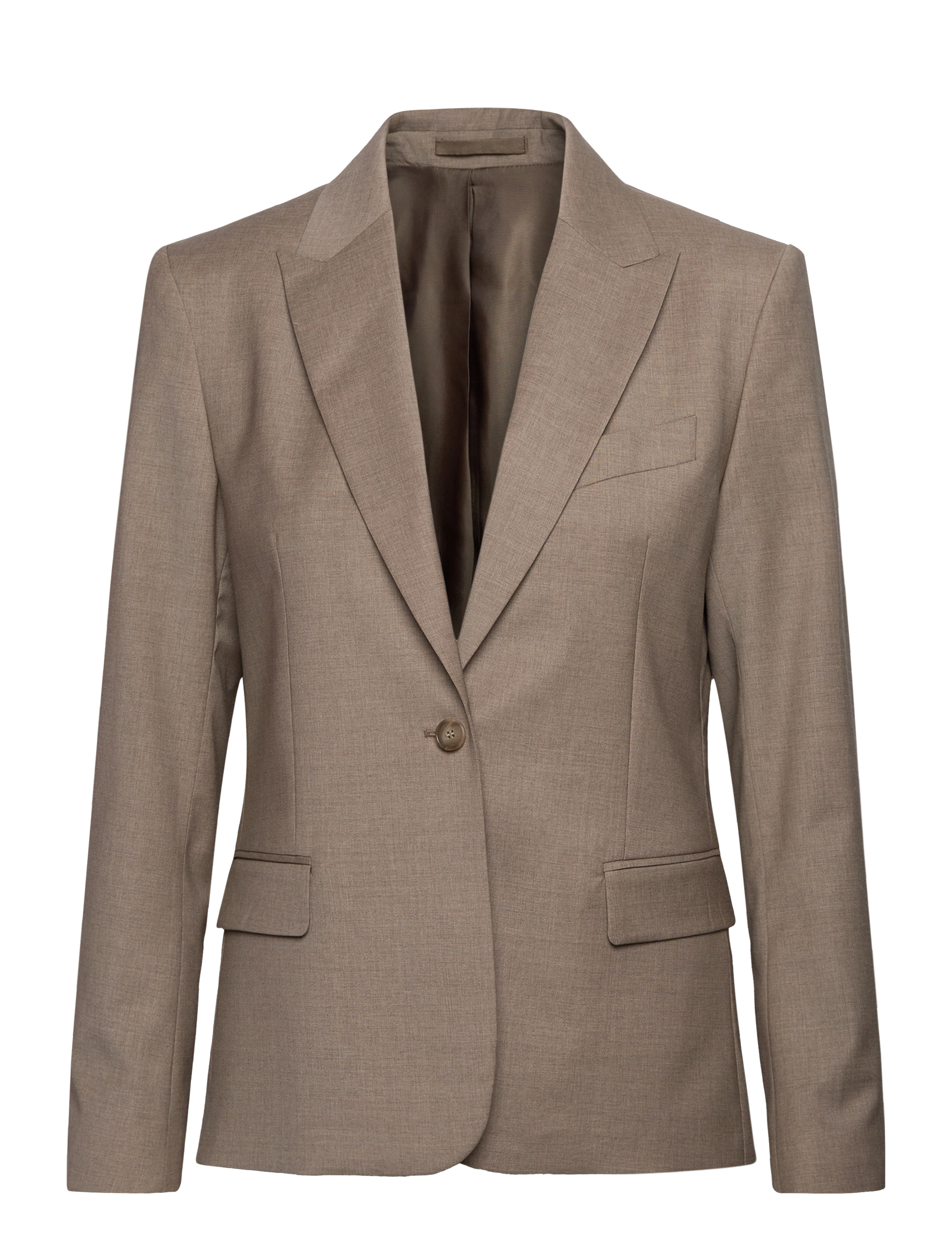 Filippa K Sasha Cool Wool Blazer - Essentials - FADED KHAKI / beige