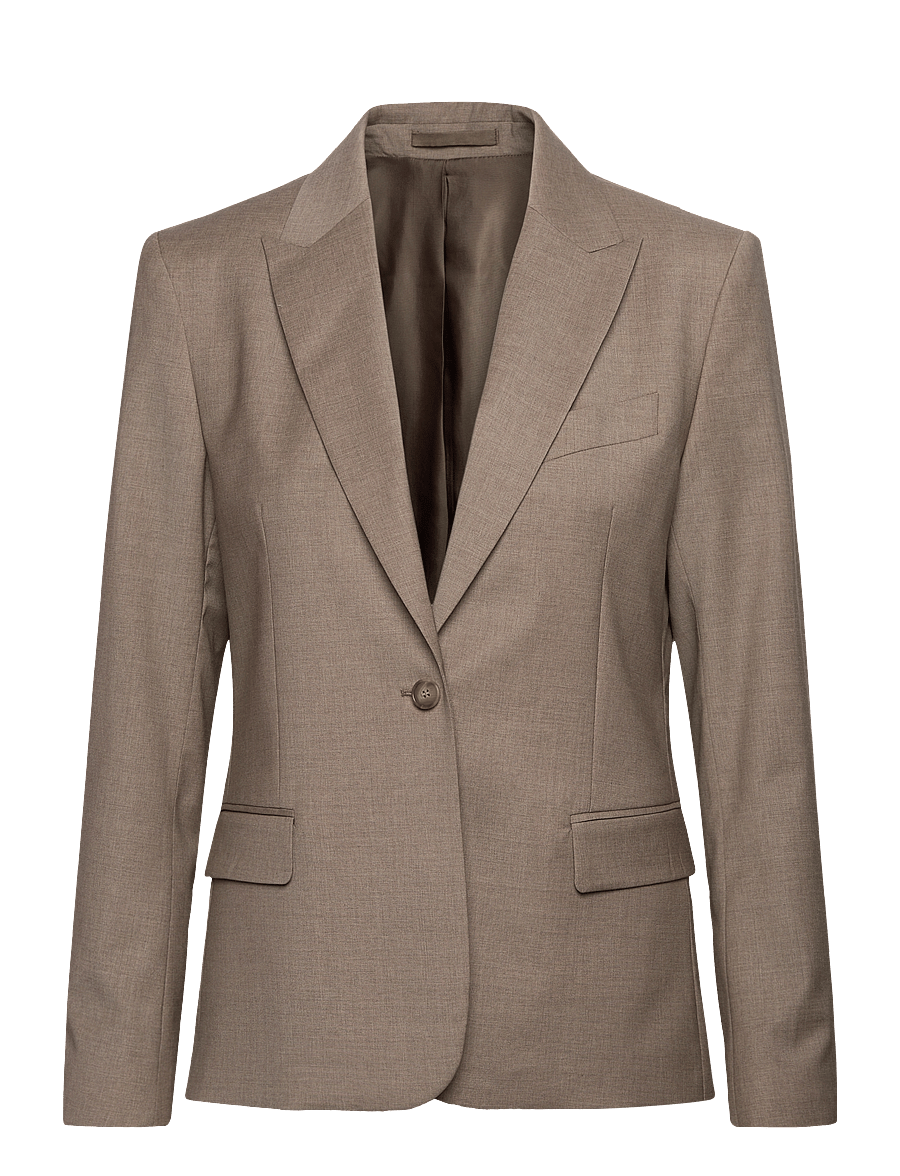 Filippa K - Sasha Cool Wool Blazer - einreihige blazer - faded khaki - 1