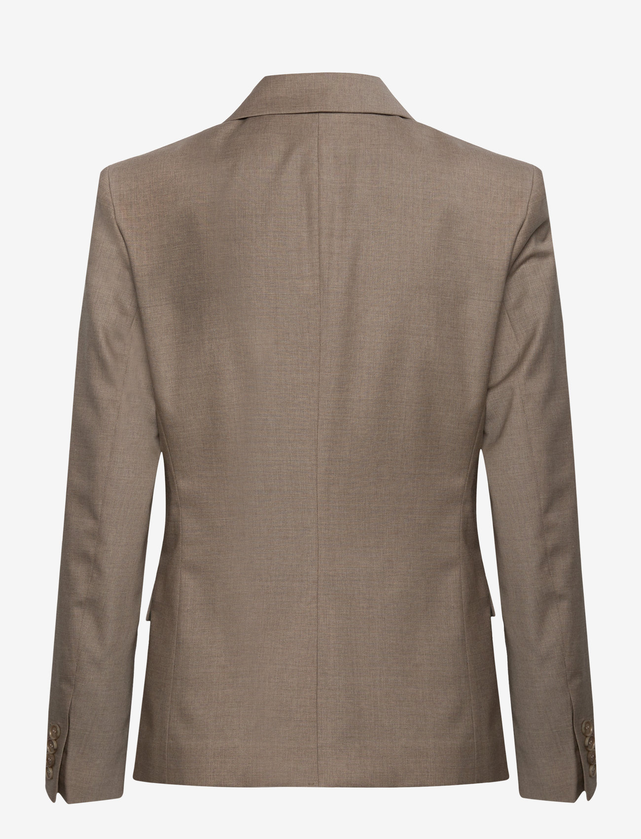 Filippa K - Sasha Cool Wool Blazer - Ühes joones nööpidega bleiserid - faded khaki - 1