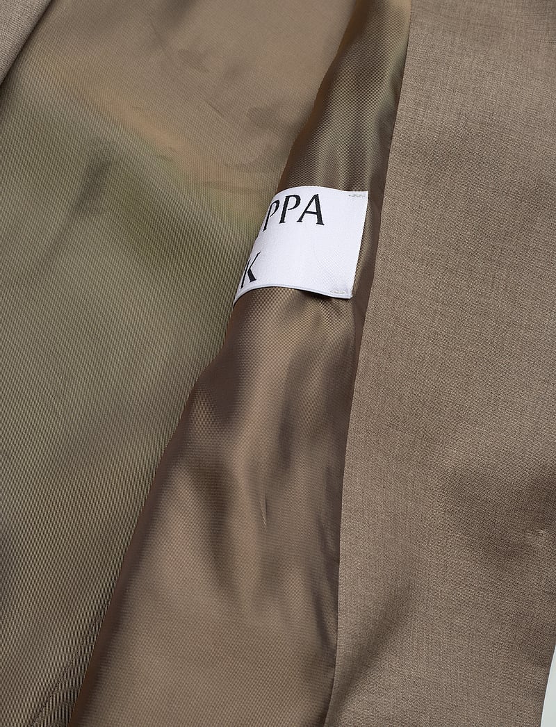 Filippa K - Sasha Cool Wool Blazer - Ühes joones nööpidega bleiserid - faded khaki - 4