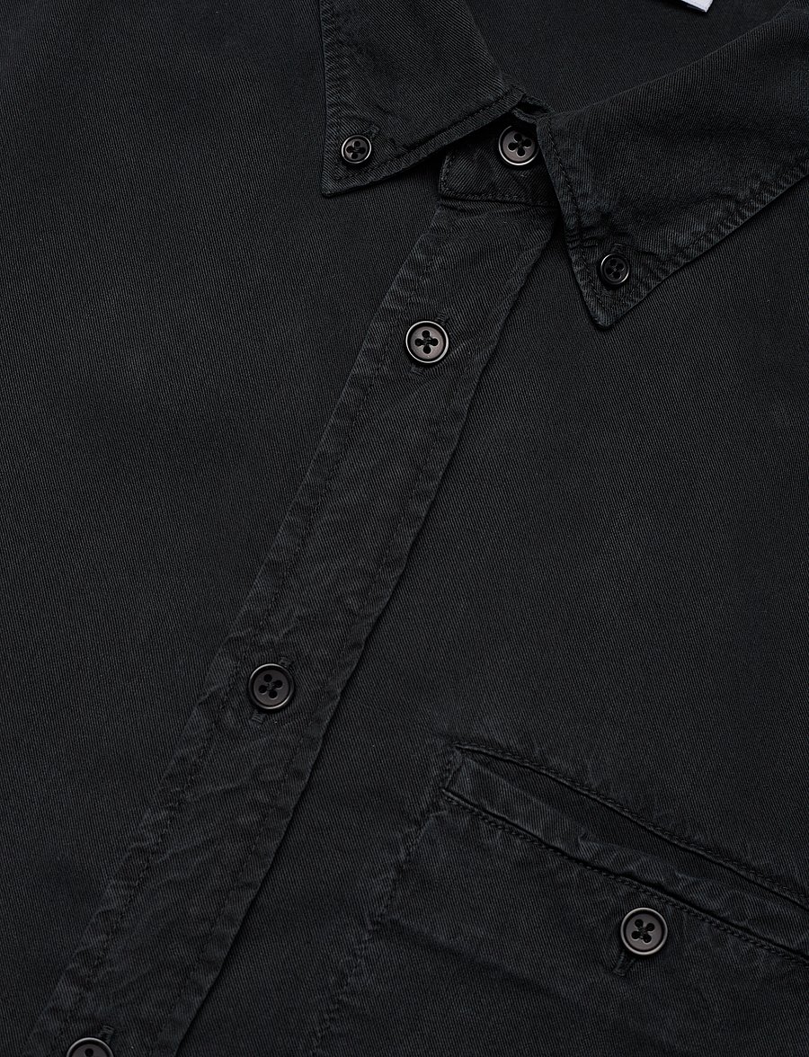 Filippa K - Zachary Shirt - basic-hemden - almost black - 3