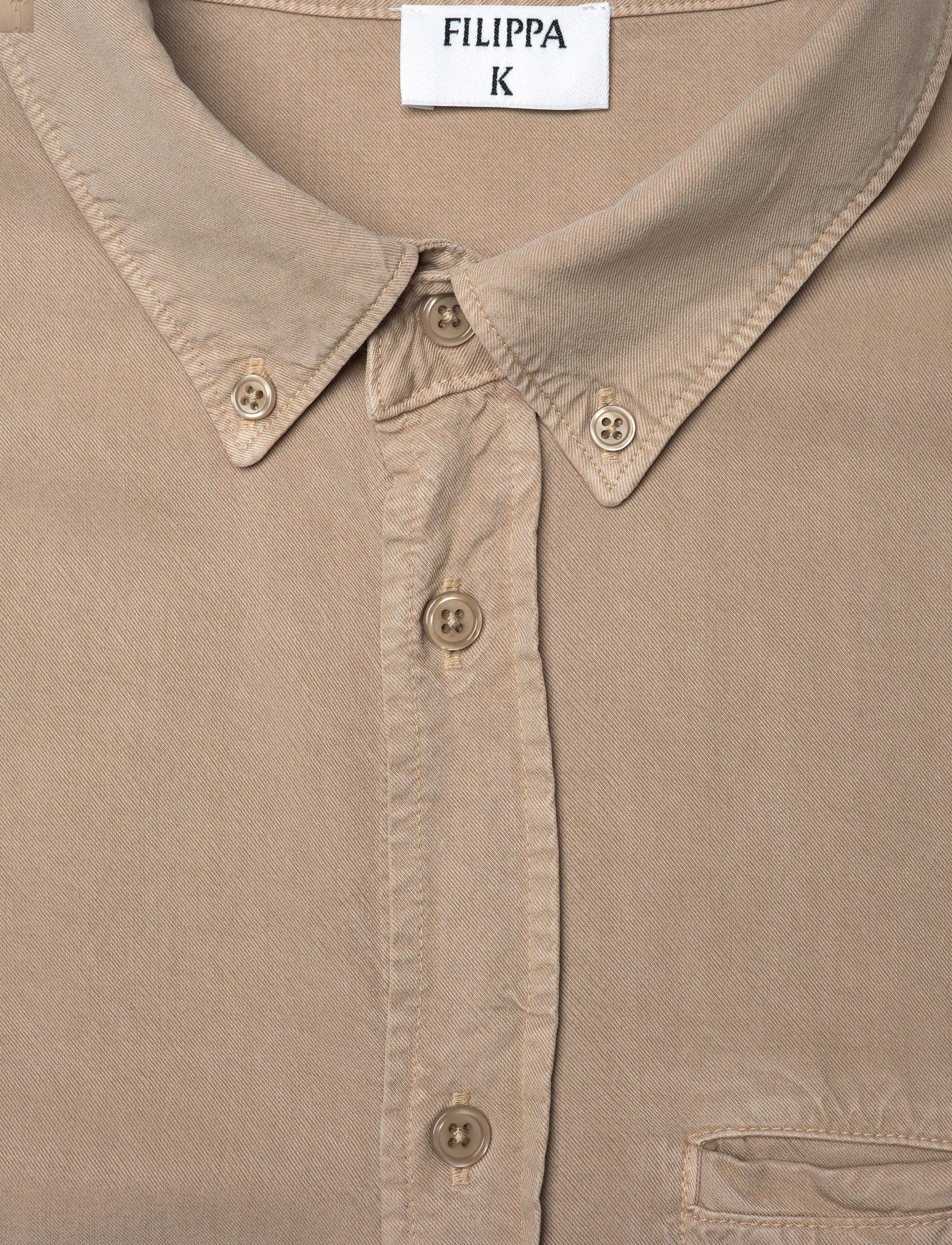 Filippa K - Zachary Shirt - casual skjorter - faded khak - 2