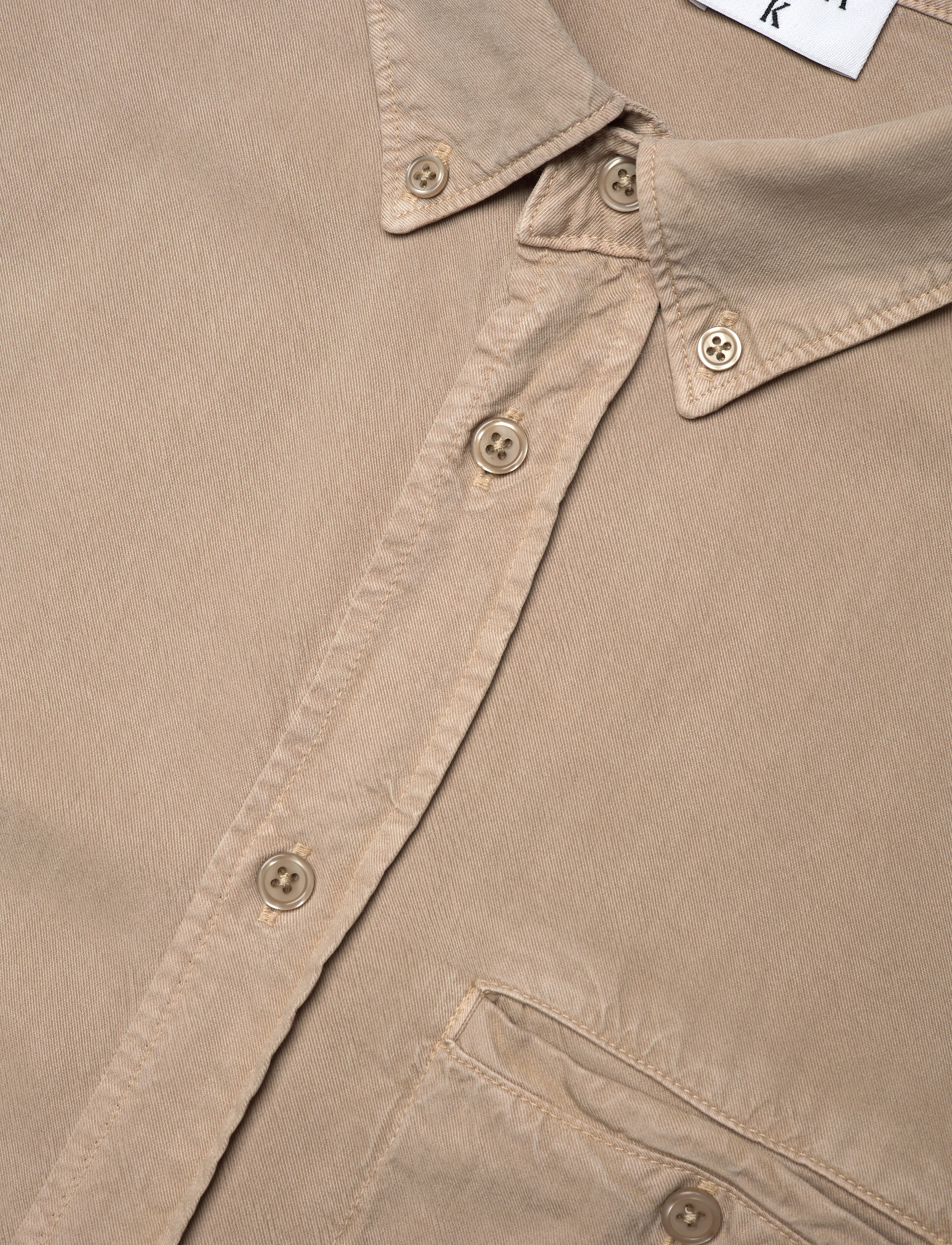 Filippa K - Zachary Shirt - casual skjorter - faded khak - 3