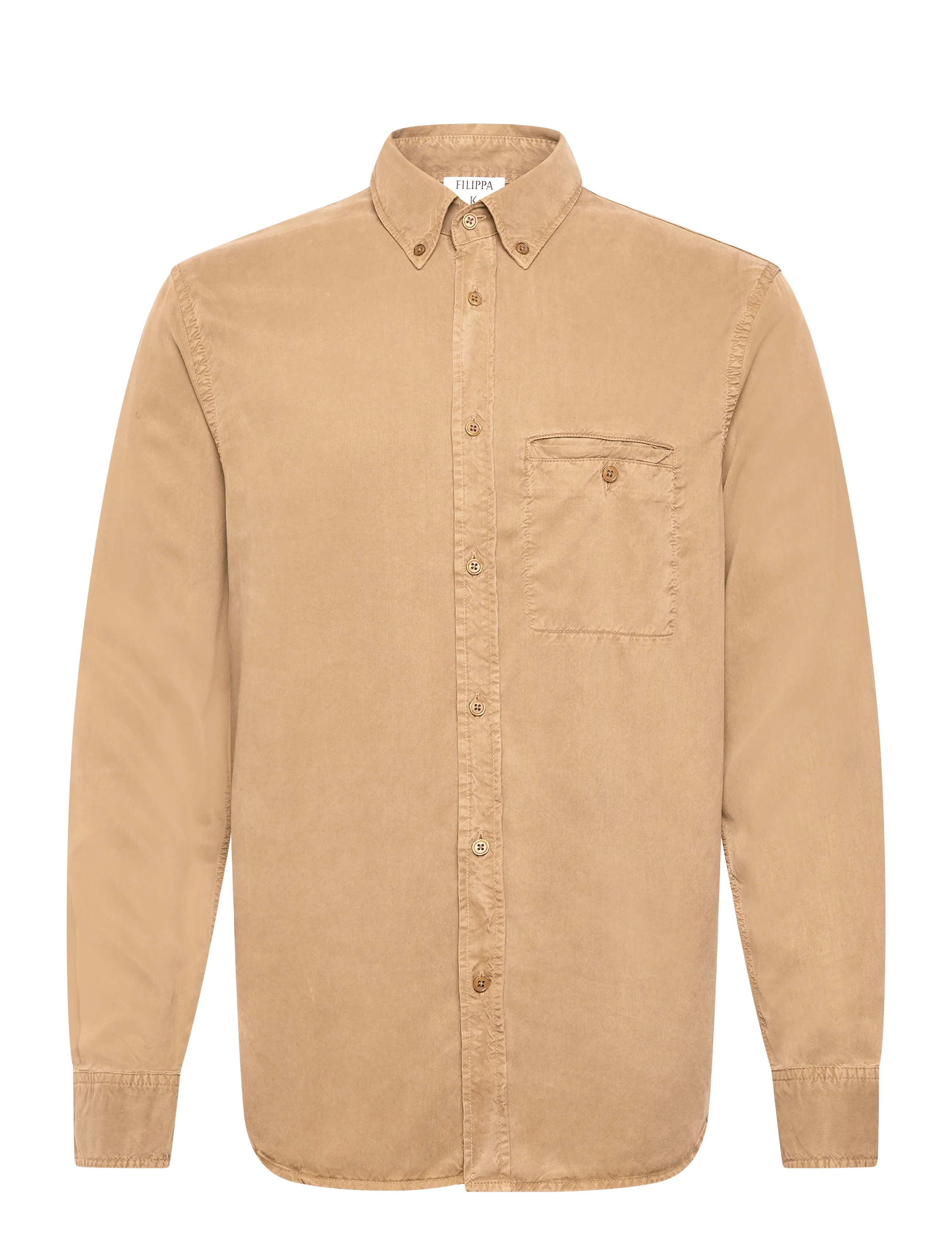 FILIPPA K Zachary Shirt Beige - 46 - Herren