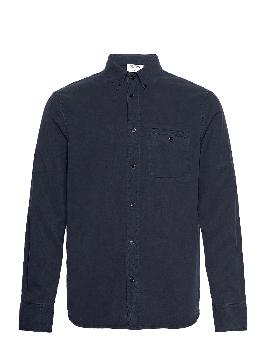 Filippa K - Zachary Shirt - basic-hemden - navy - 0