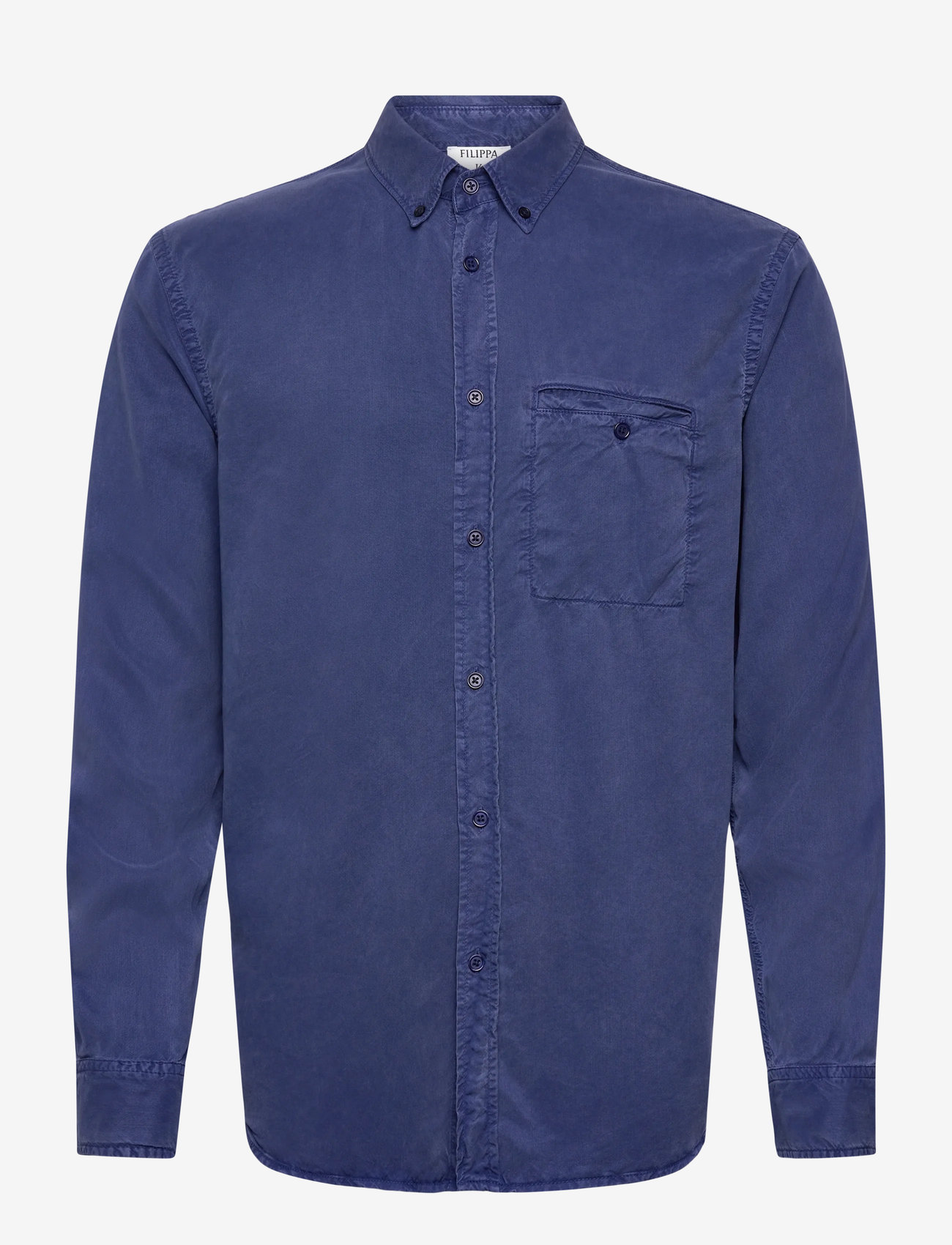Filippa K - Zachary Shirt - basic skjorter - royal navy - 0