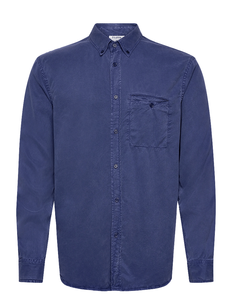 Filippa K - Zachary Shirt - basic-hemden - royal navy - 0