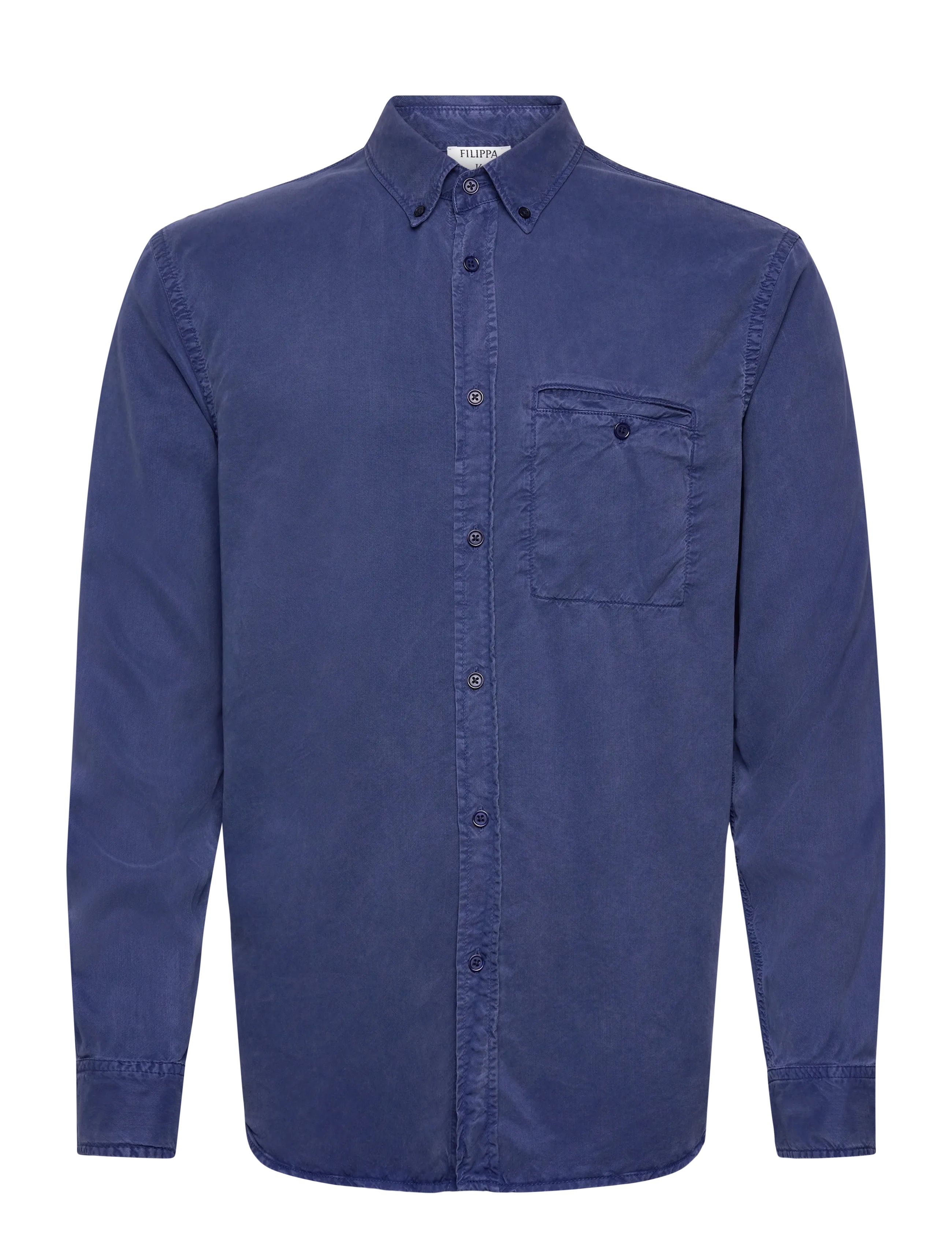 Filippa K Zachary Shirt - Kauluspaidat - ROYAL NAVY / navy