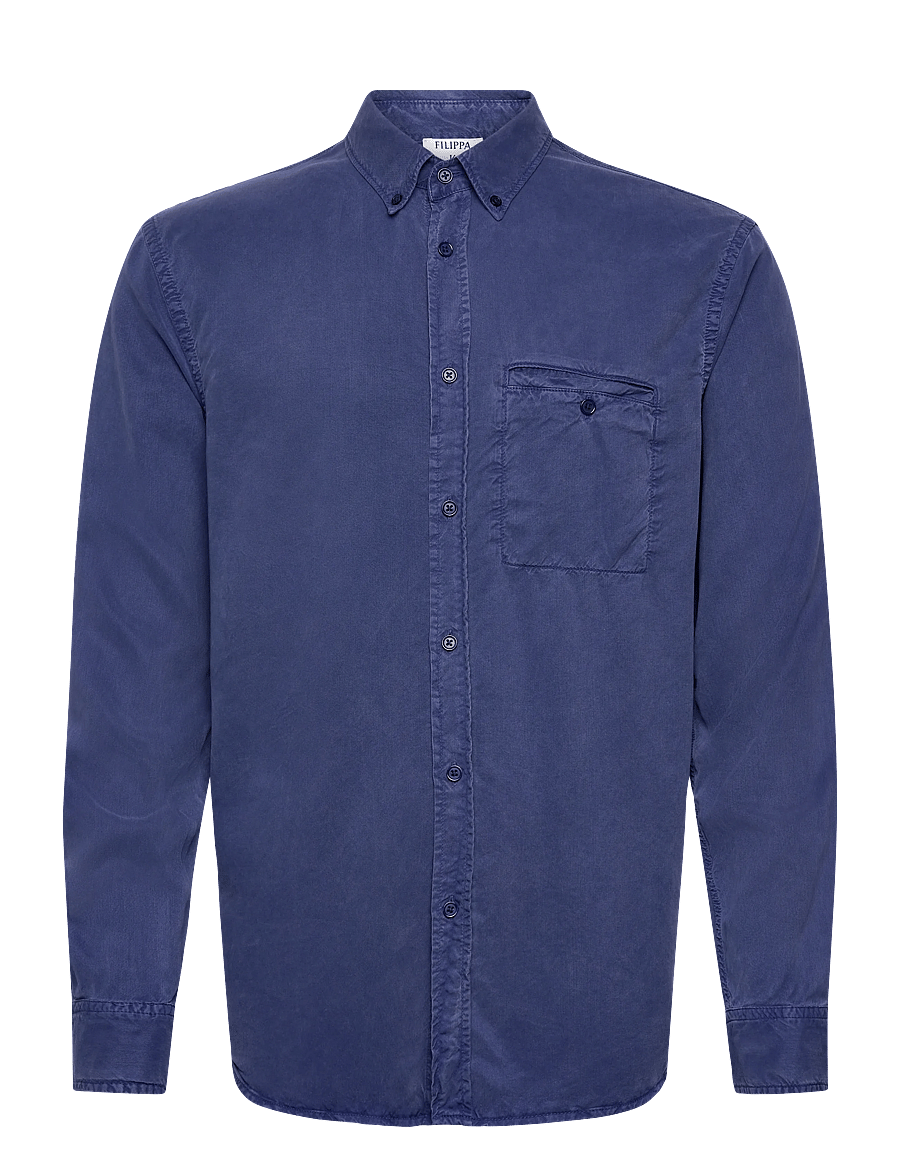 Filippa K - Zachary Shirt - basic-hemden - royal navy - 0