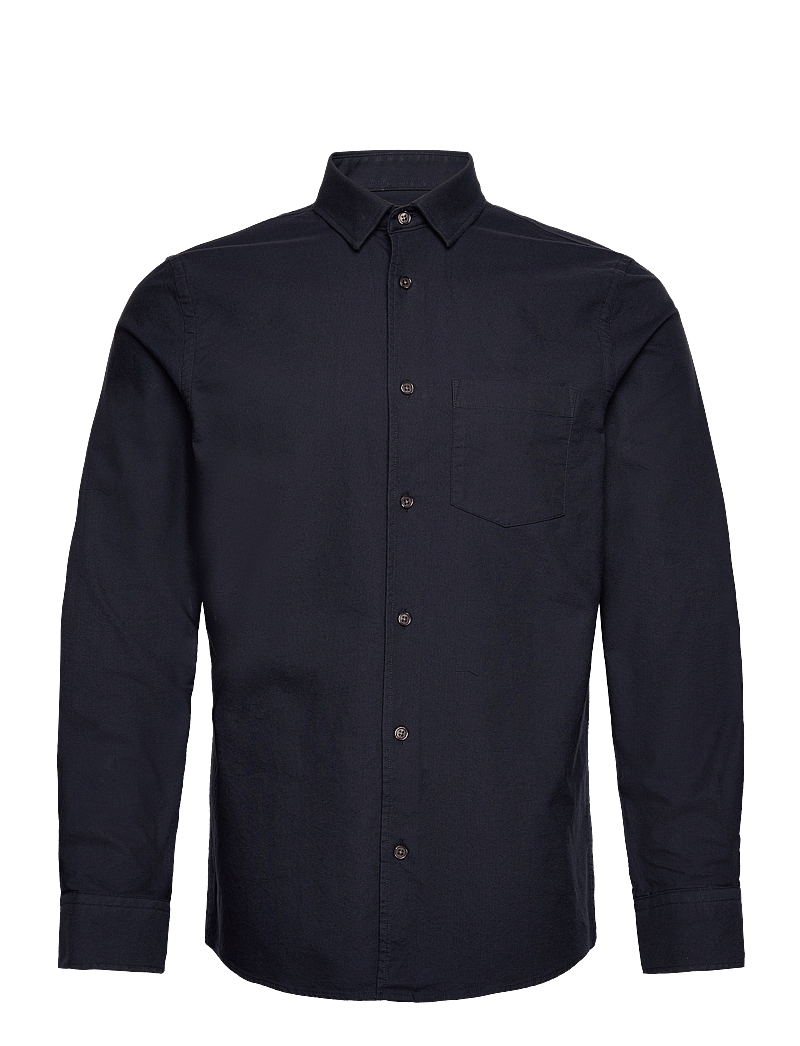 Filippa K - Tim Oxford Shirt - peruskauluspaidat - navy - 0