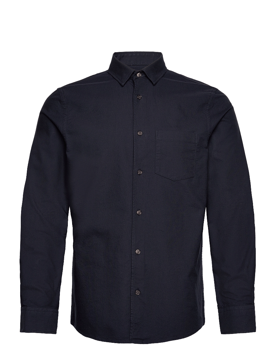 Filippa K - Tim Oxford Shirt - oksfordo marškiniai - navy - 0
