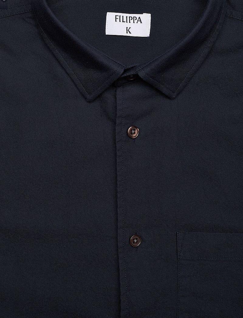 Filippa K - Tim Oxford Shirt - peruskauluspaidat - navy - 2