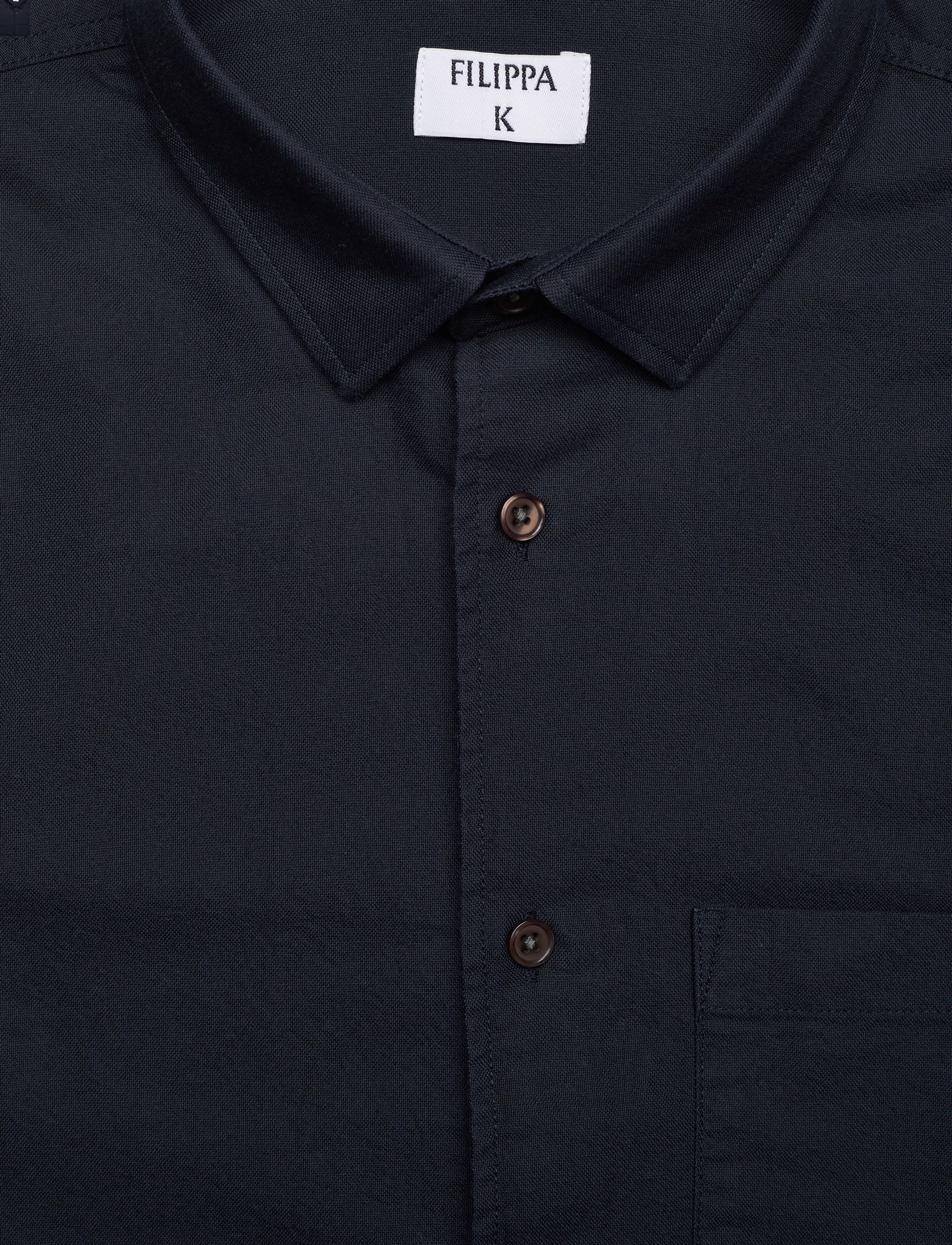 Filippa K - Tim Oxford Shirt - oksfordo marškiniai - navy - 2