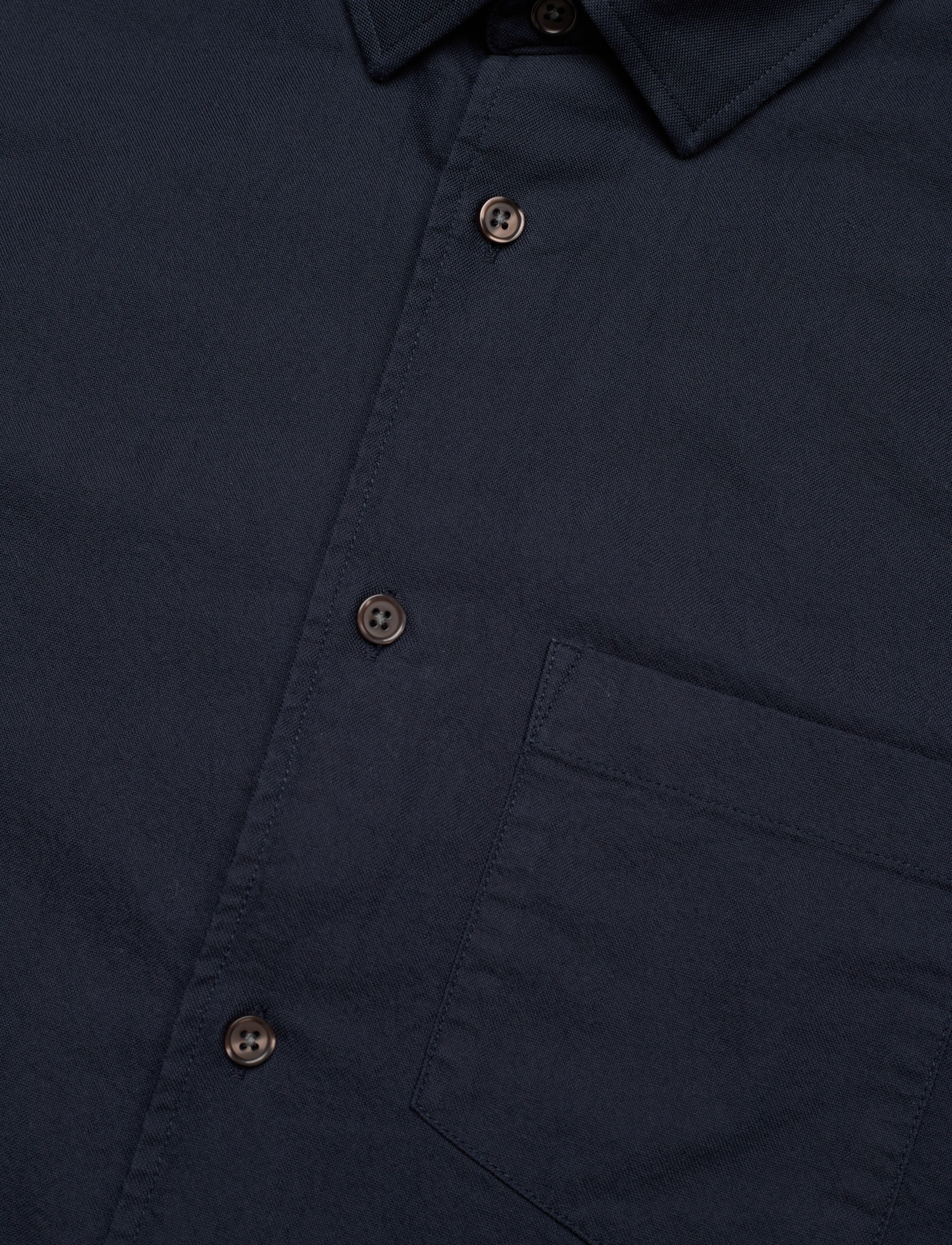 Filippa K - Tim Oxford Shirt - oksfordo marškiniai - navy - 3