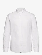 Tim Oxford Shirt - WHITE