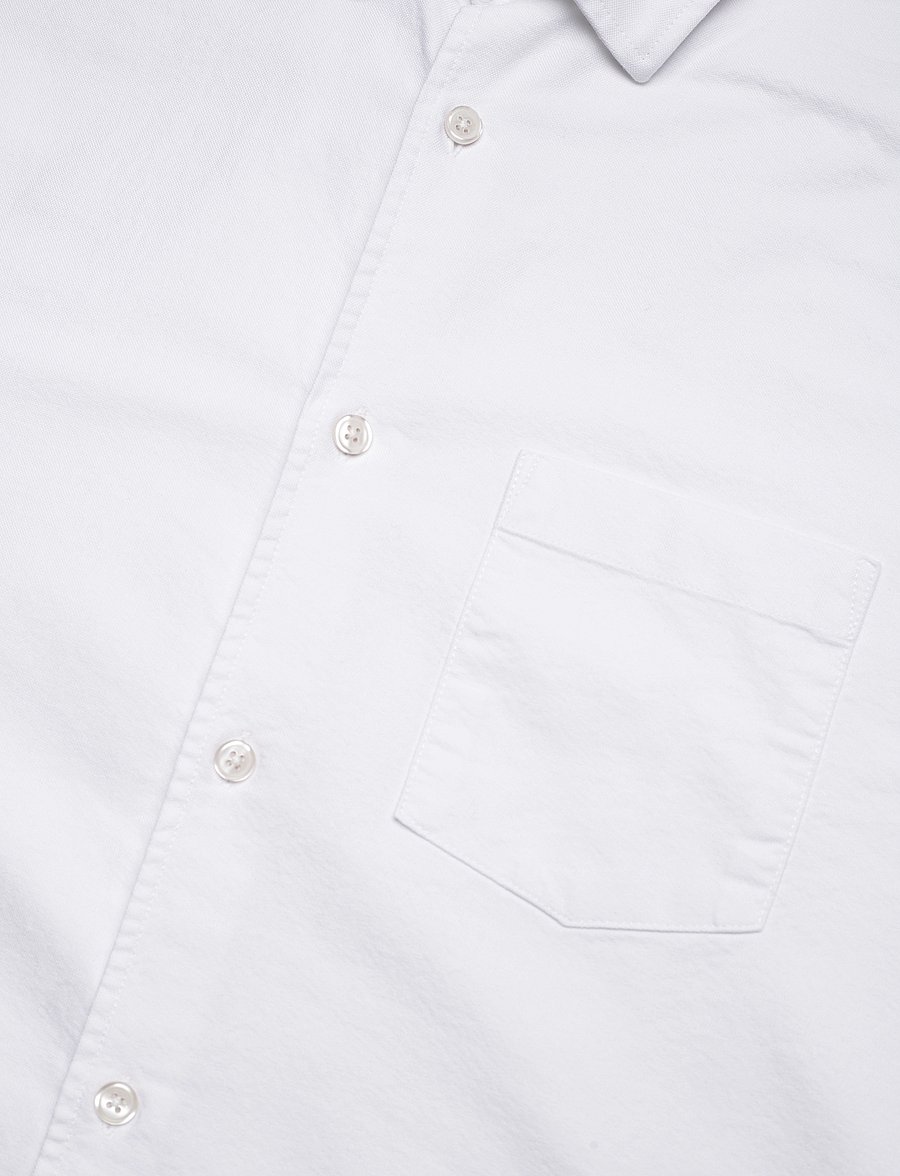 Filippa K - Tim Oxford Shirt - chemises oxford - white - 3