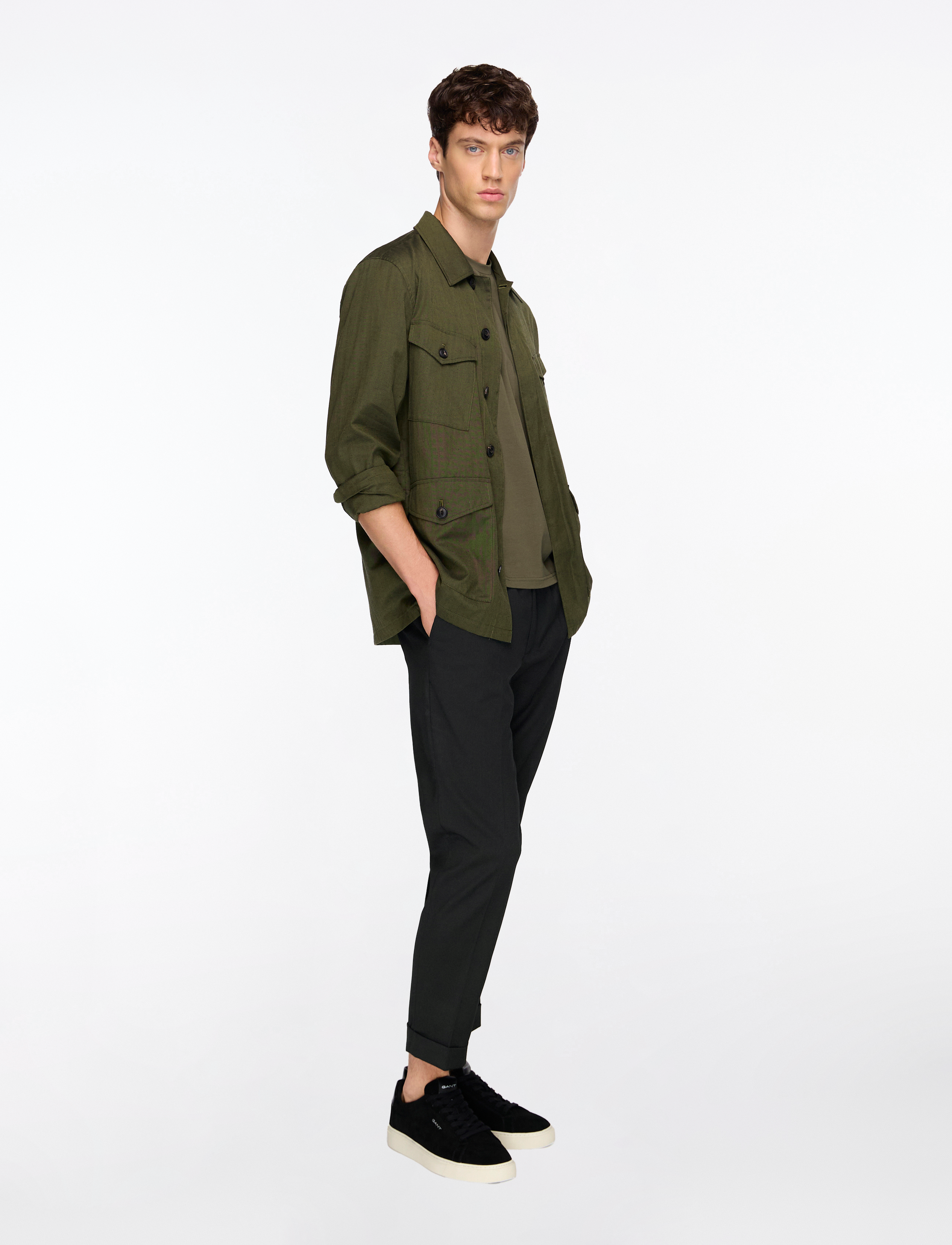 Filippa K - Terry Cropped Trousers - black - 3