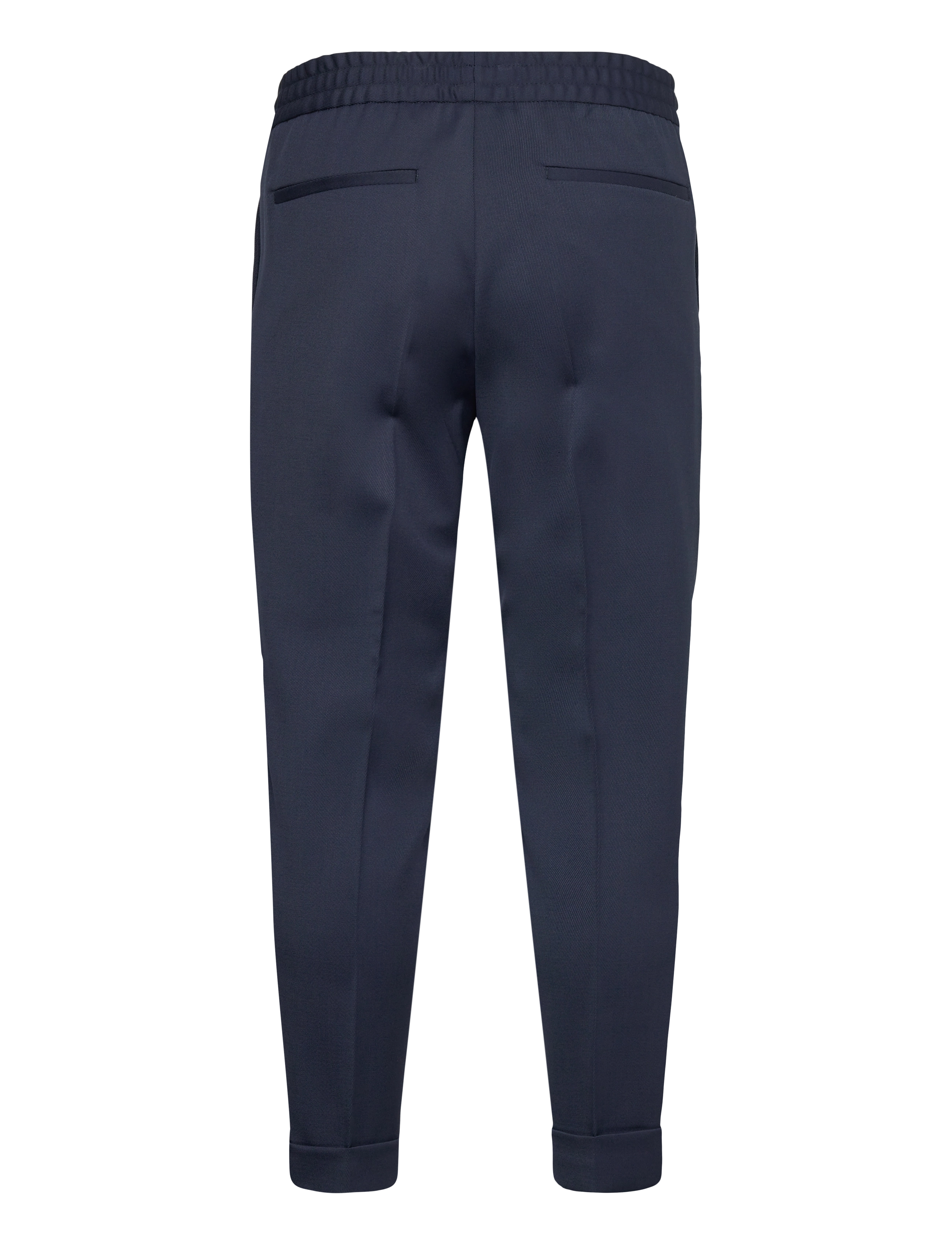 Filippa K - Terry Cropped Trousers - spodnie na co dzień - dusk blue - 1