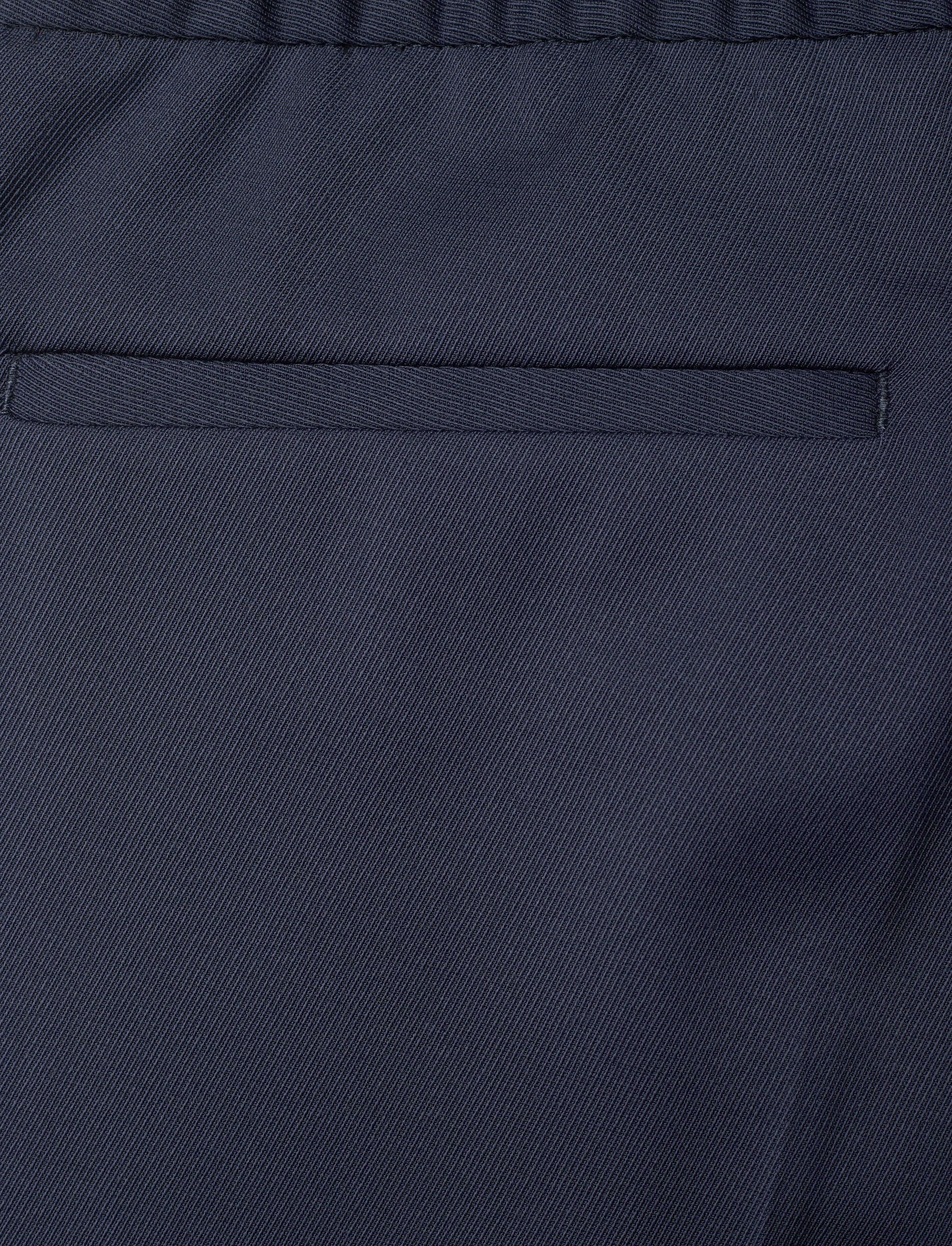 Filippa K - Terry Cropped Trousers - spodnie na co dzień - dusk blue - 4