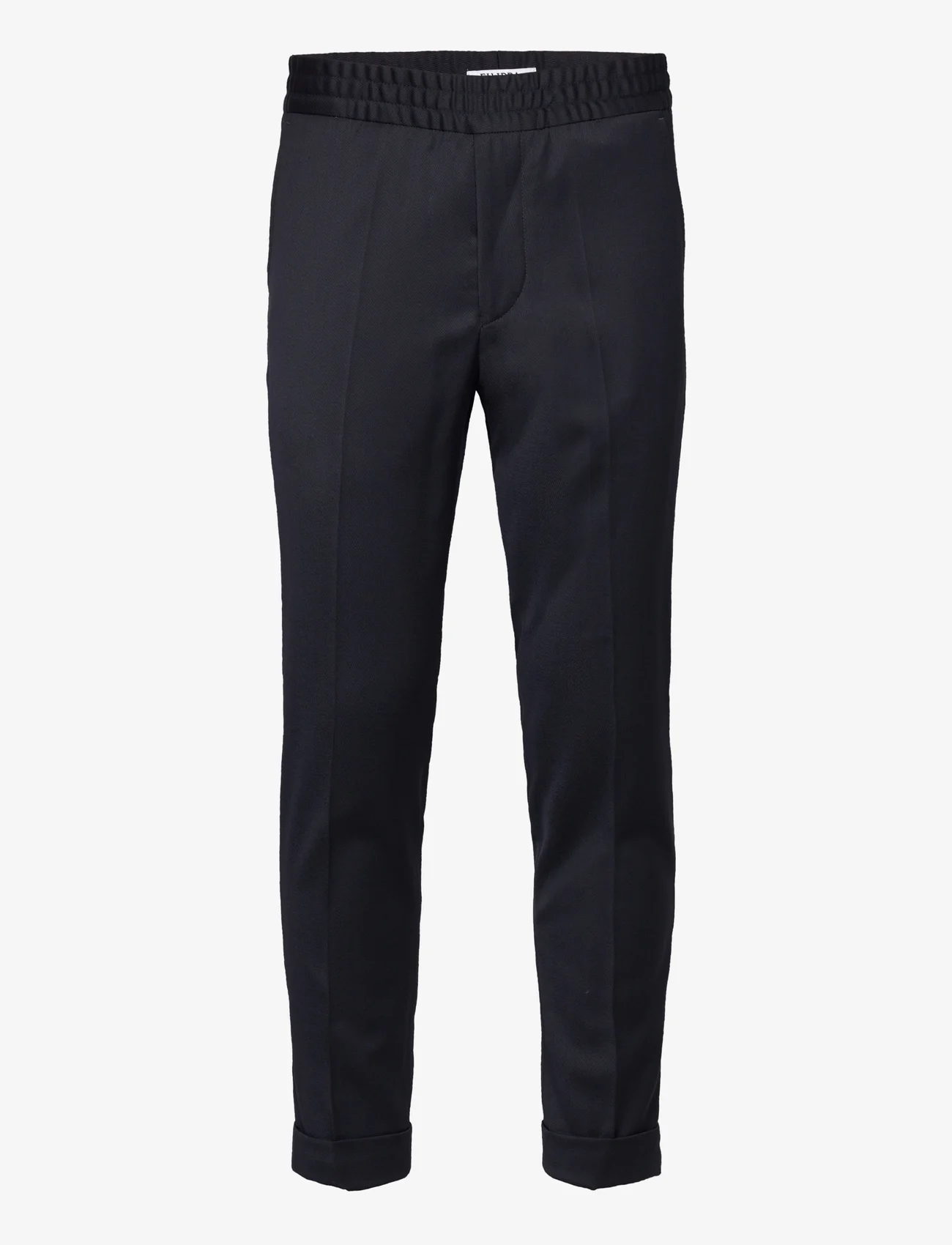 Filippa K - Terry Cropped Trousers - basic-hemden - navy - 0