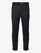 Terry Cropped Trousers - NAVY