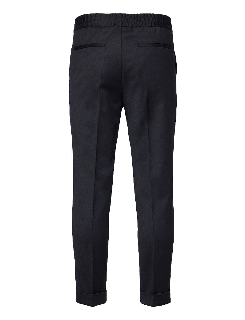 Filippa K - Terry Cropped Trousers - casual byxor - navy - 1