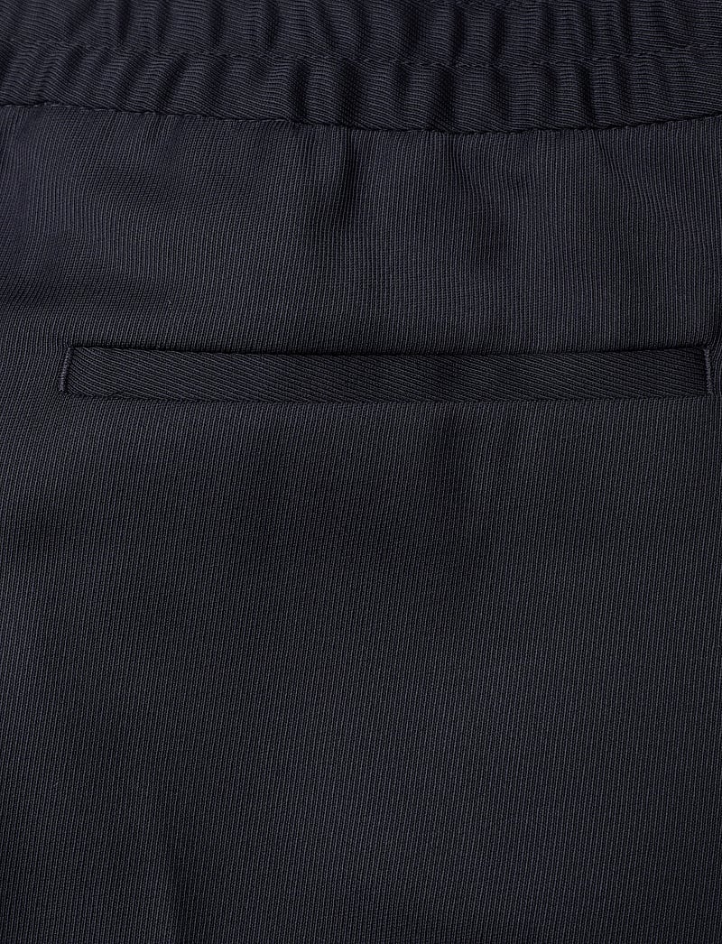 Filippa K - Terry Cropped Trousers - casual byxor - navy - 4